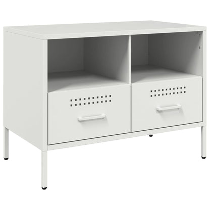 TV Cabinets 2 pcs White 68x39x50.5 cm Steel