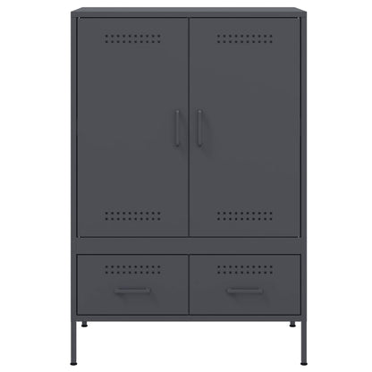 Highboard Anthracite 68x39x101.5 cm Steel