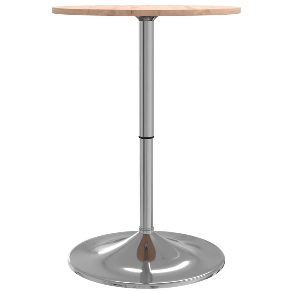 Bar Table Ø50x89.5 cm Solid Wood Beech