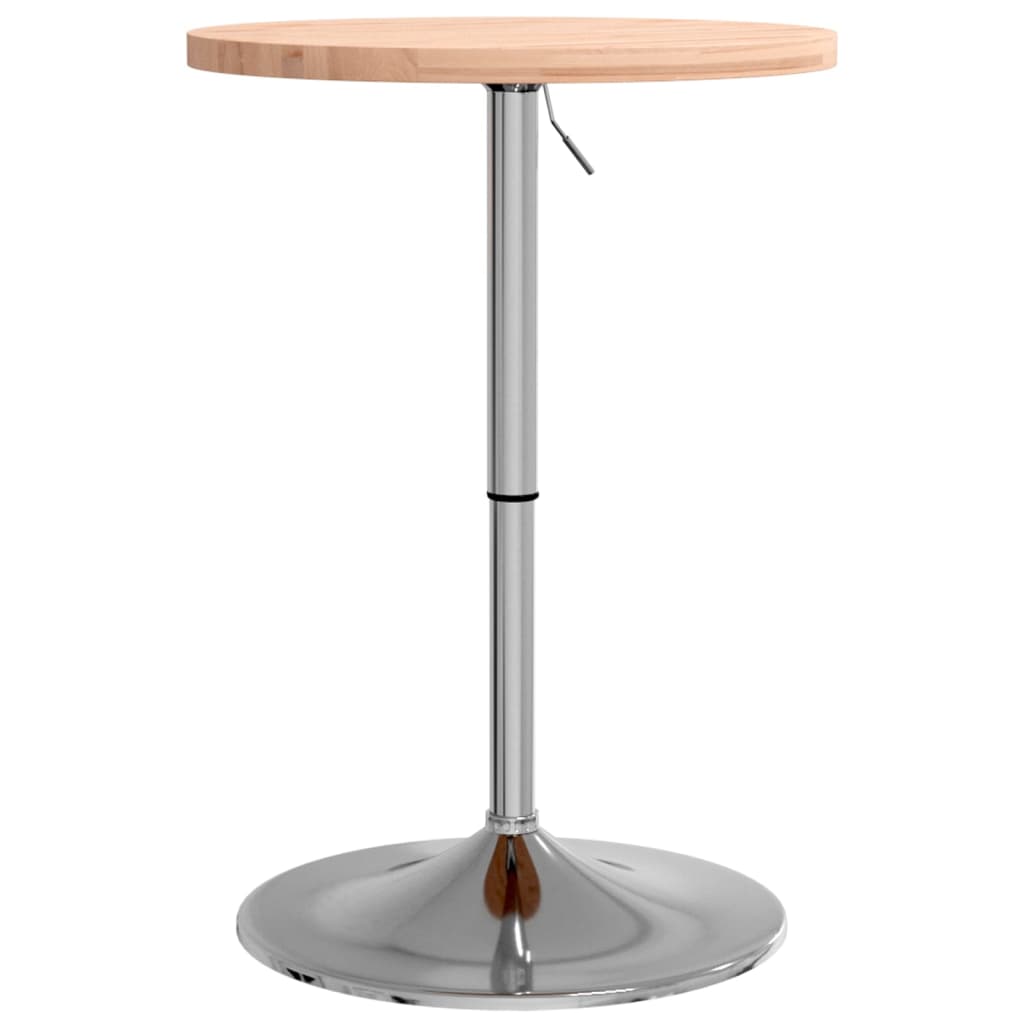 Bar Table Ø50x90.5 cm Solid Wood Beech