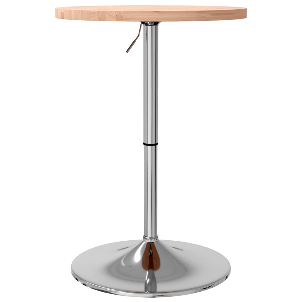 Bar Table Ø50x90.5 cm Solid Wood Beech