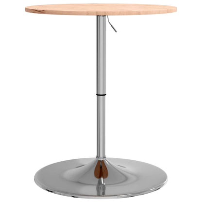 Bar Table Ø60x89.5 cm Solid Wood Beech