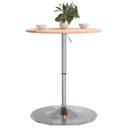 Bar Table Ø60x89.5 cm Solid Wood Beech