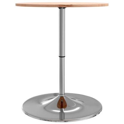 Bar Table Ø60x89.5 cm Solid Wood Beech