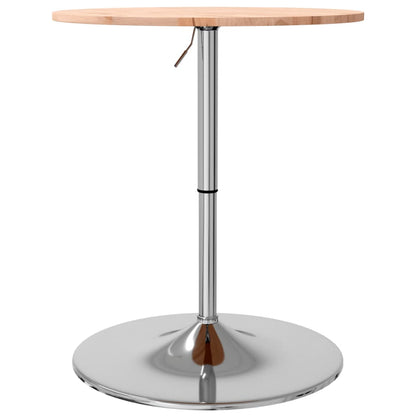 Bar Table Ø60x89.5 cm Solid Wood Beech