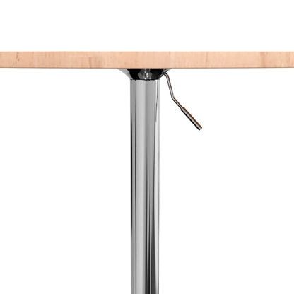 Bar Table Ø60x89.5 cm Solid Wood Beech