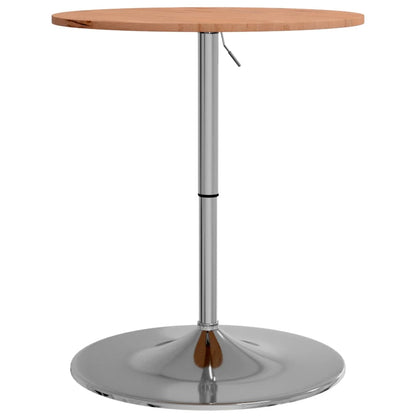 Bar Table Ø60x89.5 cm Solid Wood Beech