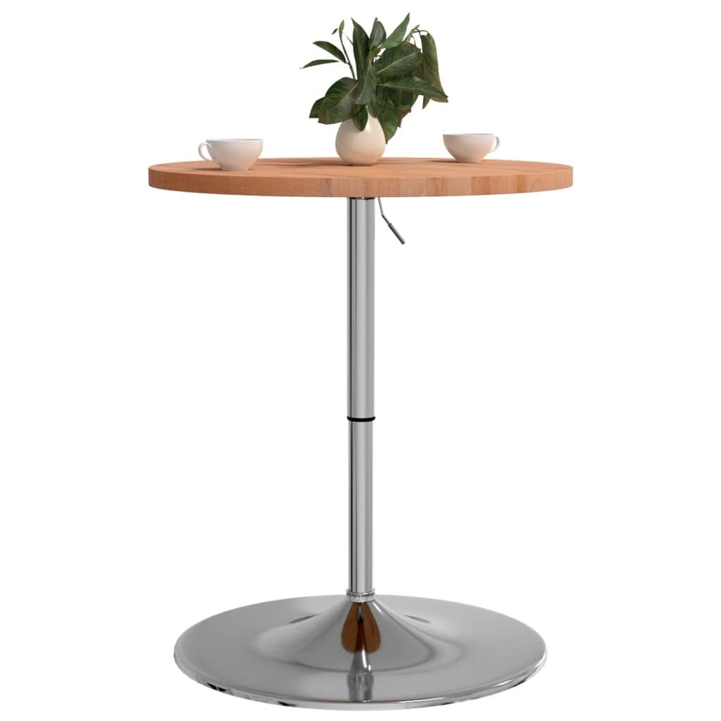 Bar Table Ø60x90.5 cm Solid Wood Beech