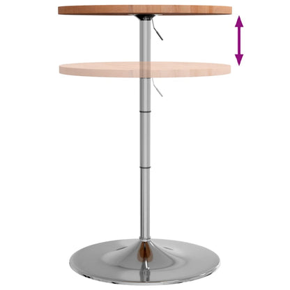 Bar Table Ø60x90.5 cm Solid Wood Beech