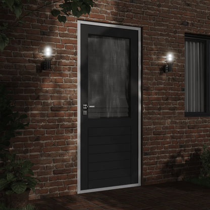 Outdoor Wall Light Black Stainless Steel