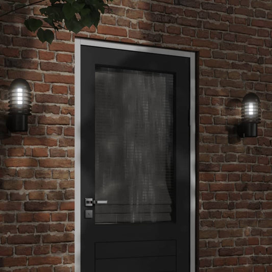 Outdoor Wall Lights 2pcs Black Stainless Steel