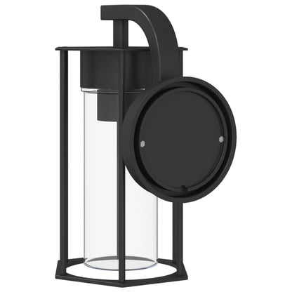 Outdoor Wall Lights 2pcs Black Stainless Steel