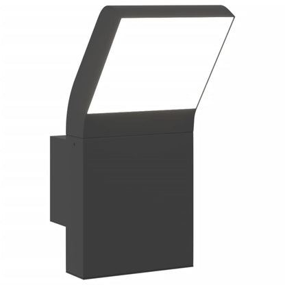 Outdoor LED Wall Light Black Die-cast Aluminium