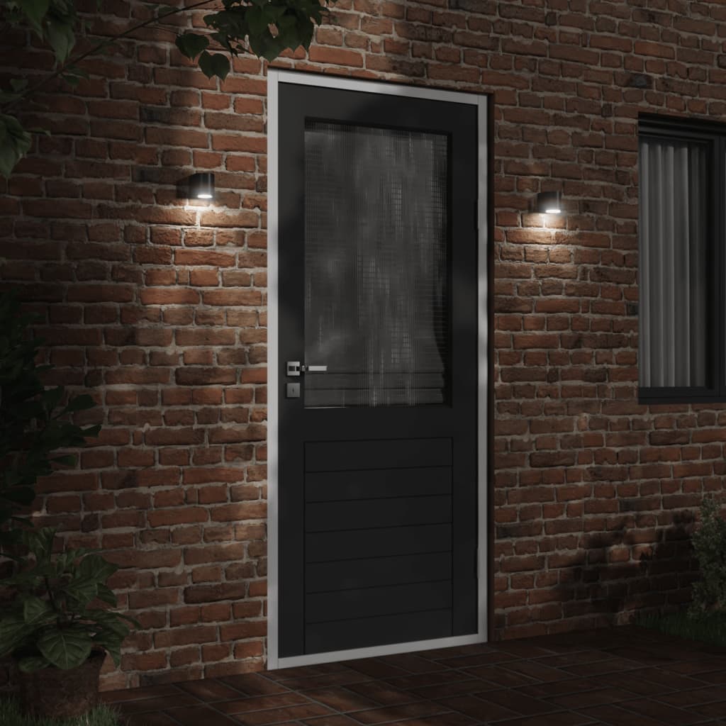 Outdoor Wall Light Black Die-cast Aluminium