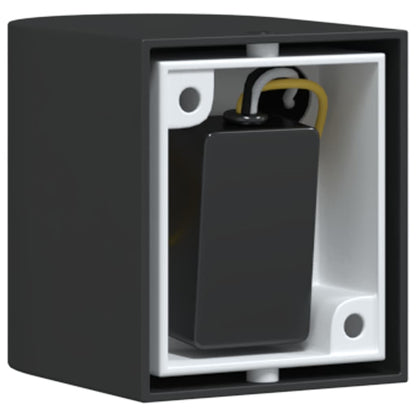 Outdoor Wall Light Black Die-cast Aluminium