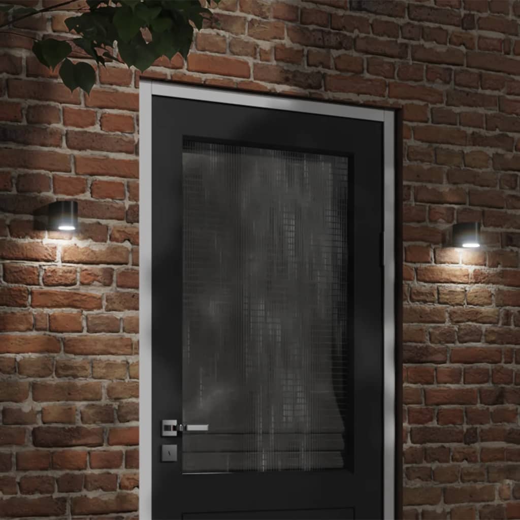 Outdoor Wall Light Black Die-cast Aluminium