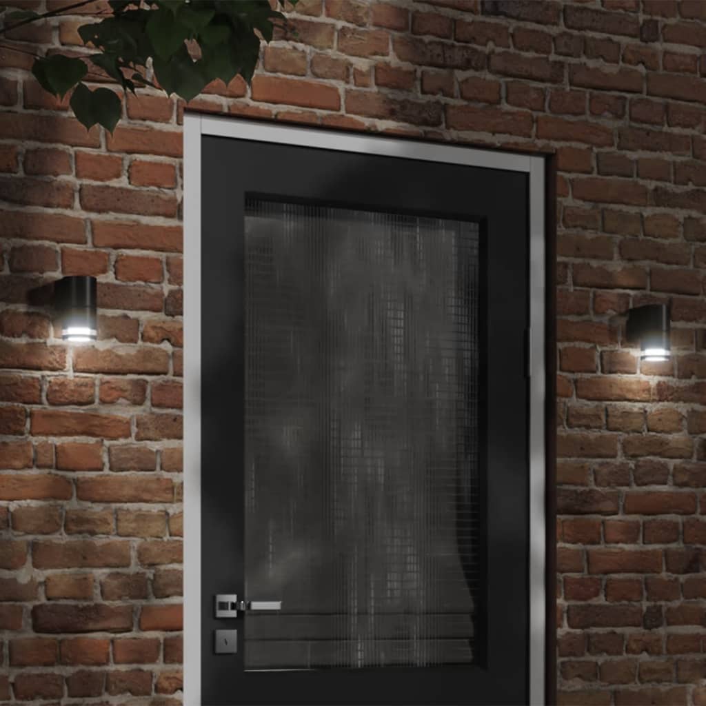 Outdoor Wall Light Black Die-cast Aluminium