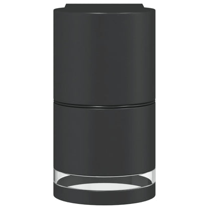 Outdoor Wall Lights 2pcs Black Die-cast Aluminium