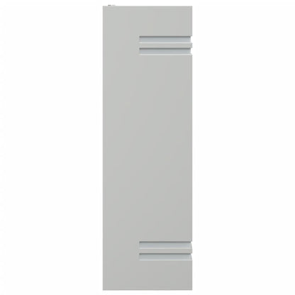 Outdoor Wall Light Silver Stainless Steel