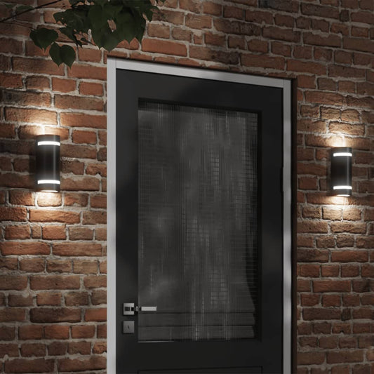 Outdoor Wall Light Black Die-cast Aluminium