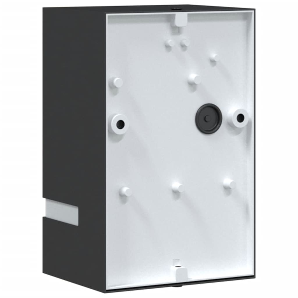 Outdoor Wall Light Black Stainless Steel