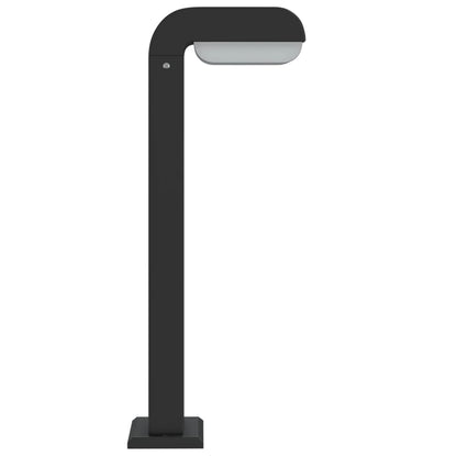 Outdoor Floor Lamps 3pcs Black 50 cm Die-cast Aluminium