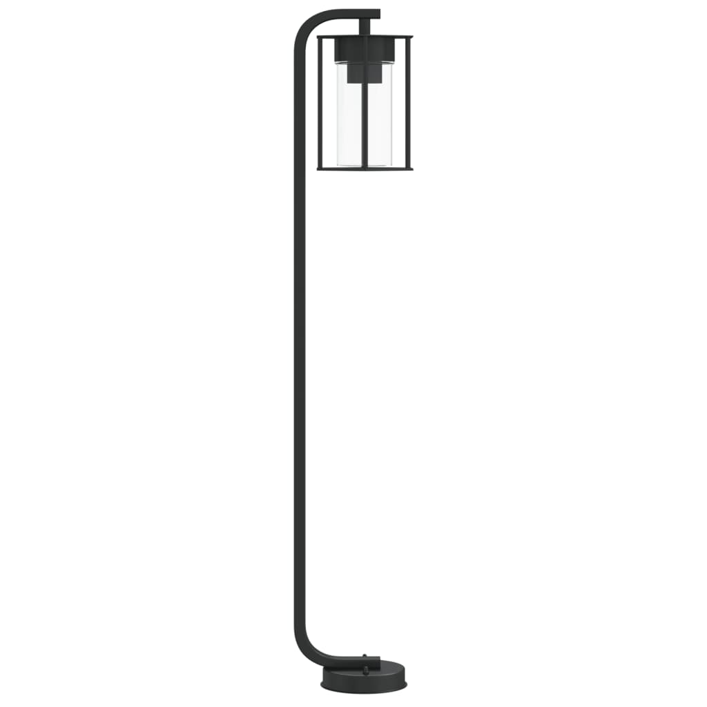 Outdoor Floor Lamp Black 100 cm Stainless Steel