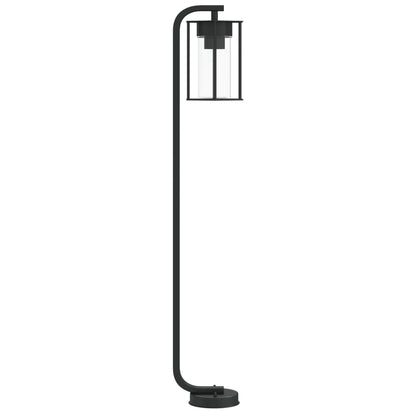 Outdoor Floor Lamps 3pcs Black 100 cm Stainless Steel