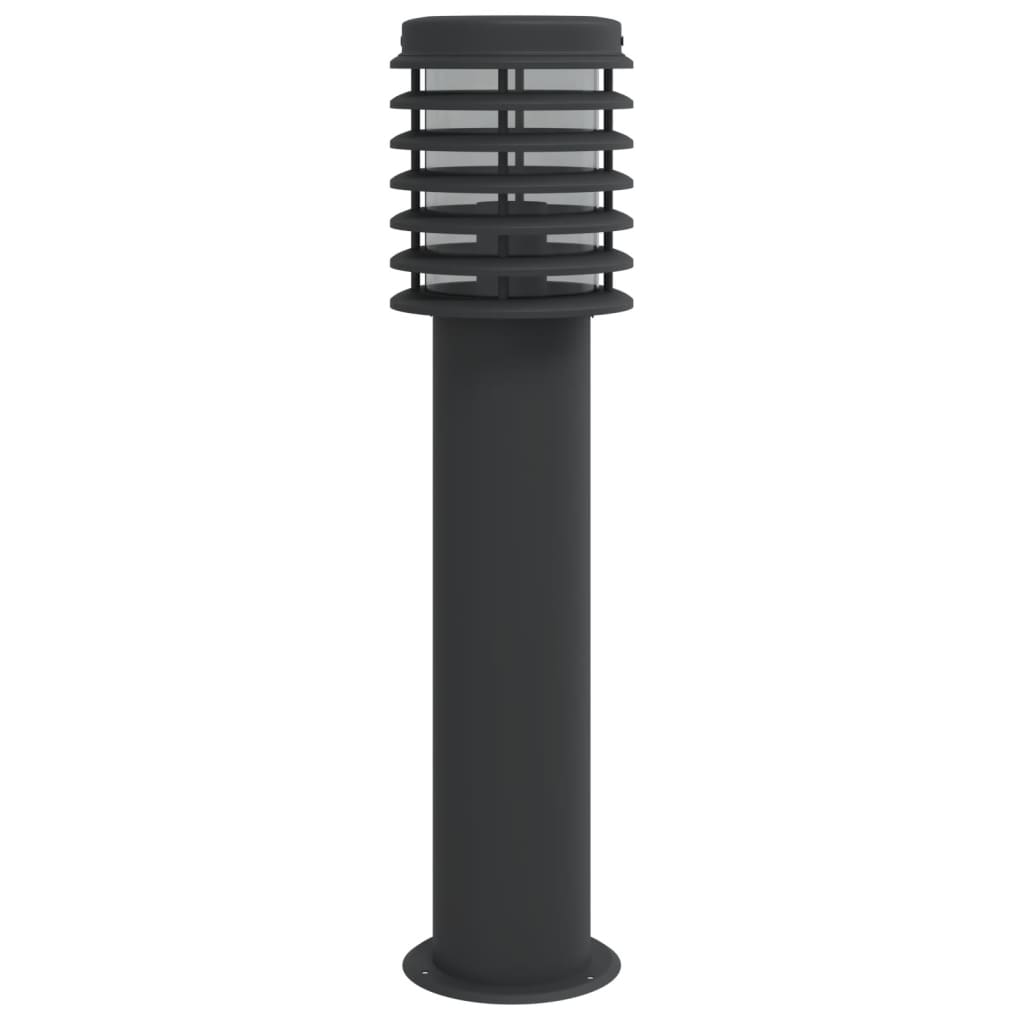 Outdoor Floor Lamp Black 60 cm Stainless Steel