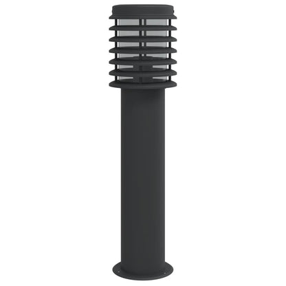 Outdoor Floor Lamp Black 60 cm Stainless Steel