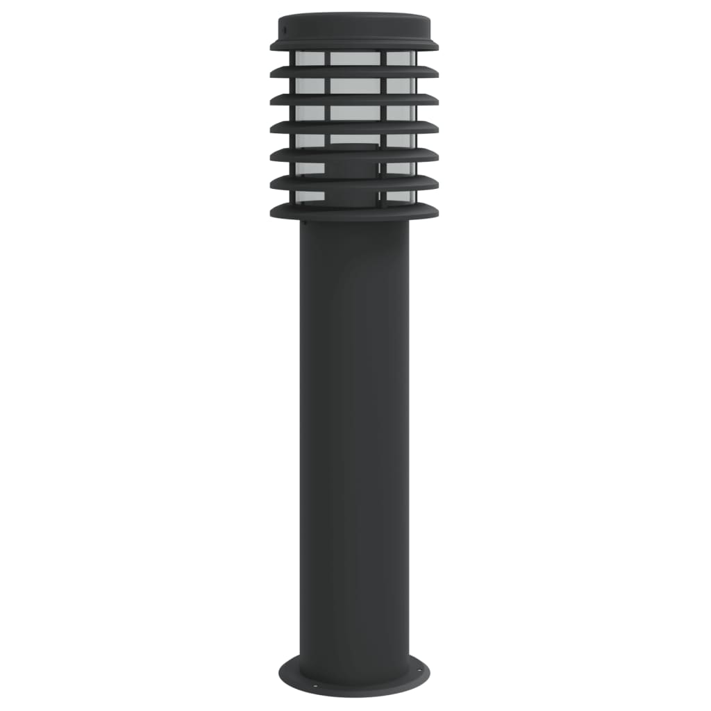 Outdoor Floor Lamp Black 60 cm Stainless Steel