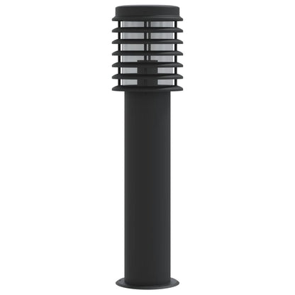 Outdoor Floor Lamp Black 60 cm Stainless Steel