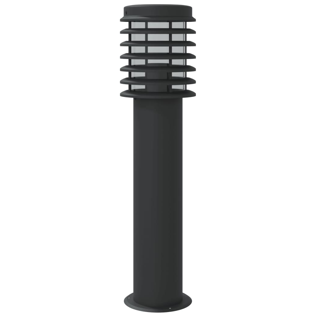 Outdoor Floor Lamp Black 60 cm Stainless Steel