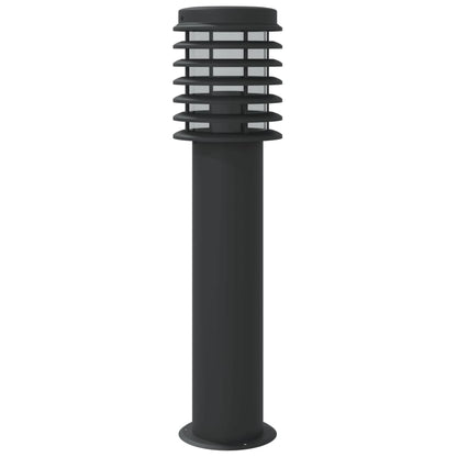 Outdoor Floor Lamp Black 60 cm Stainless Steel