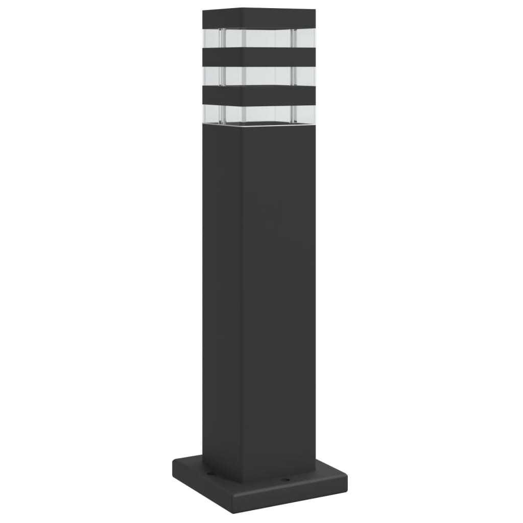 Outdoor Floor Lamp Black 50 cm Aluminium