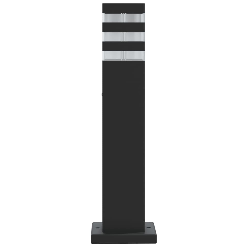 Outdoor Floor Lamp Black 50 cm Aluminium