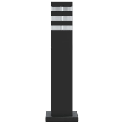 Outdoor Floor Lamp Black 50 cm Aluminium