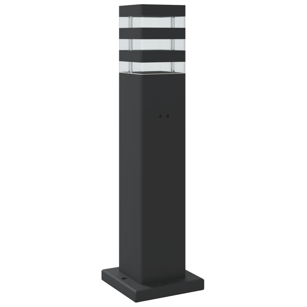 Outdoor Floor Lamp Black 50 cm Aluminium