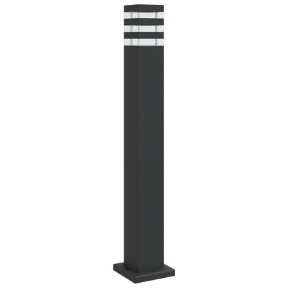 Outdoor Floor Lamp Black 80 cm Aluminium