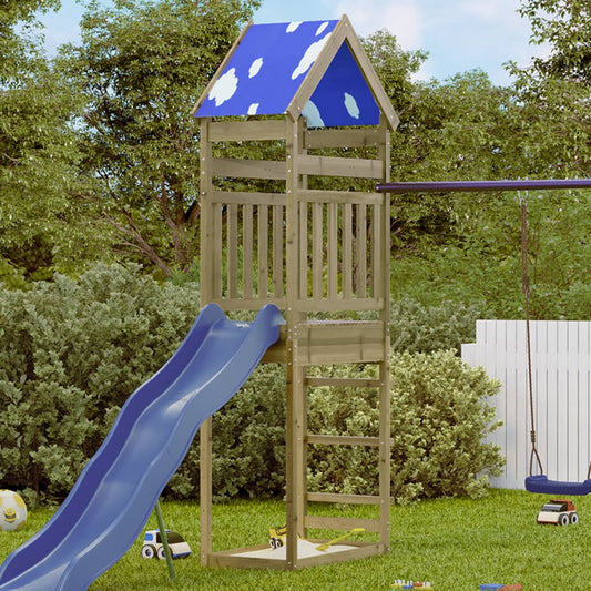 Play Tower 85x52.5x265 cm Impregnated Wood Pine