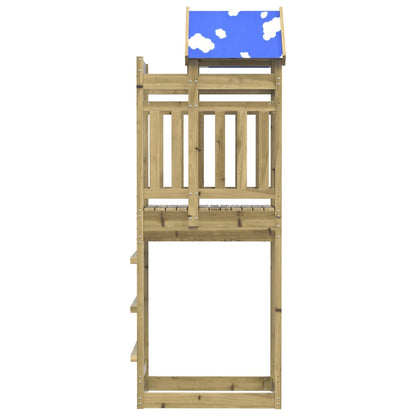 Play Tower 85x52.5x239 cm Impregnated Wood Pine