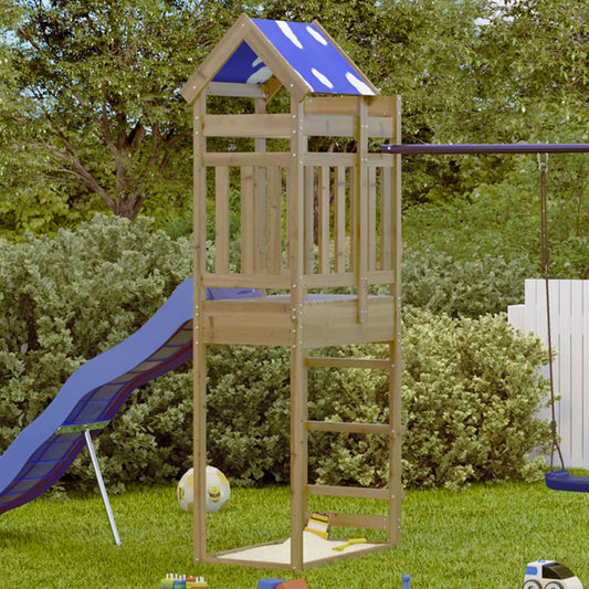 Play Tower 85x52.5x239 cm Impregnated Wood Pine