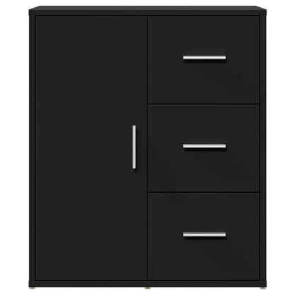 Sideboards 2 pcs Black 60x31x70 cm Engineered Wood