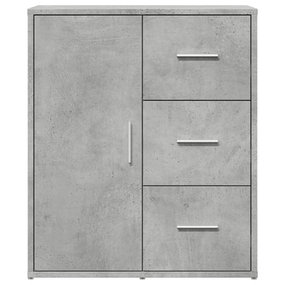 Sideboards 2 pcs Concrete Grey 60x31x70 cm Engineered Wood