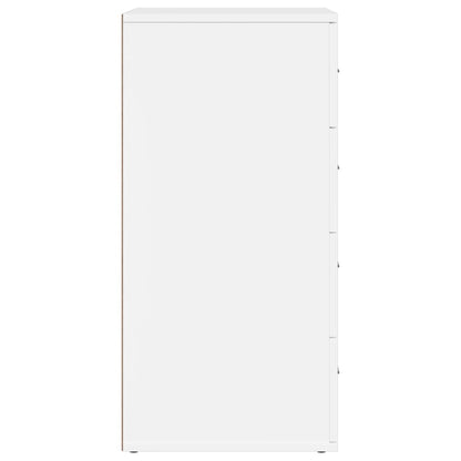 Sideboards 2 pcs White 60x39x80 cm Engineered Wood