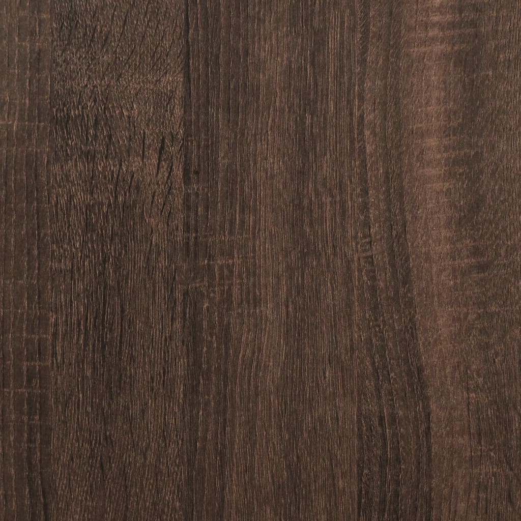 Kitchen Cabinet Brown Oak 60x50x180 cm Engineered Wood