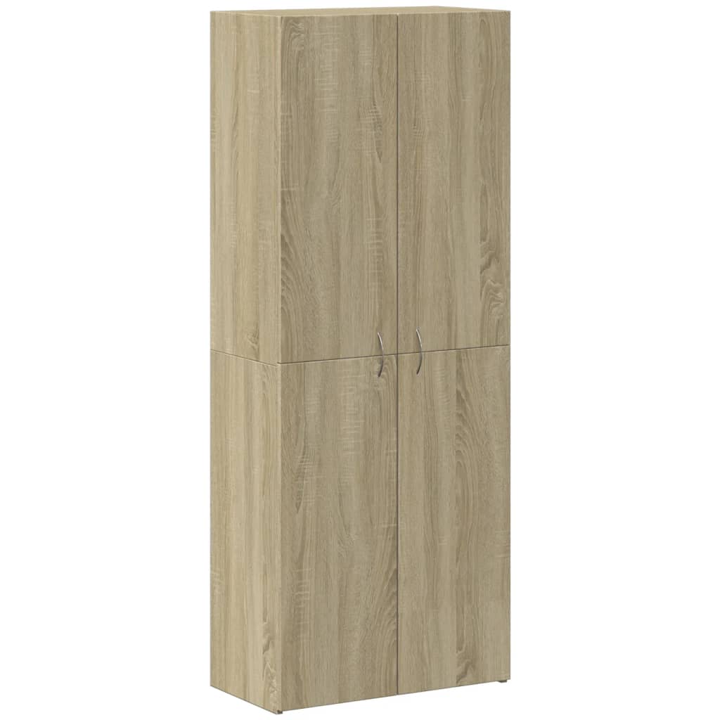 File Cabinet Sonoma Oak 60x32x153 cm Engineered Wood