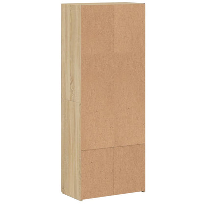 File Cabinet Sonoma Oak 60x32x153 cm Engineered Wood