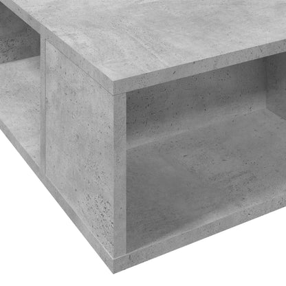 Bed Frame without Mattress Concrete Grey 200x200 cm