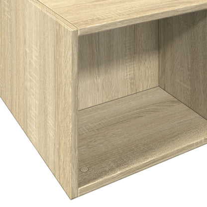 Bed Frame without Mattress Sonoma Oak 140x190 cm